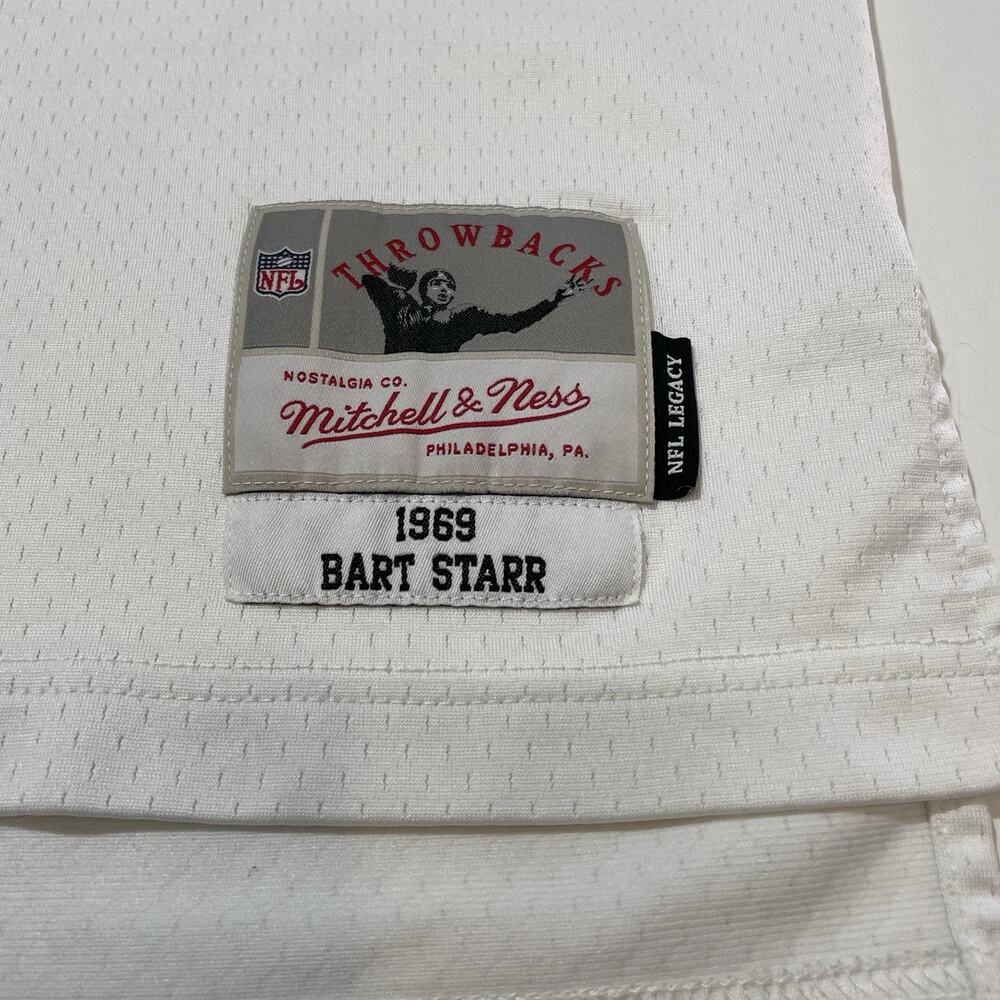Bart Starr Mitchell And Ness Throwback NFL Packer… - image 2